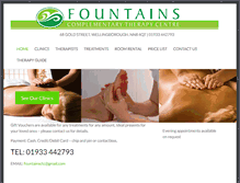 Tablet Screenshot of fountainsctc.co.uk